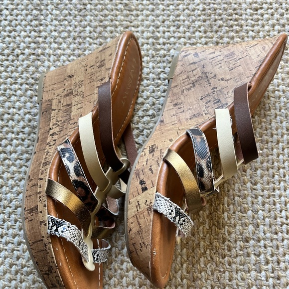 Size 10 strappy wedges lane Bryant - Picture 4 of 7